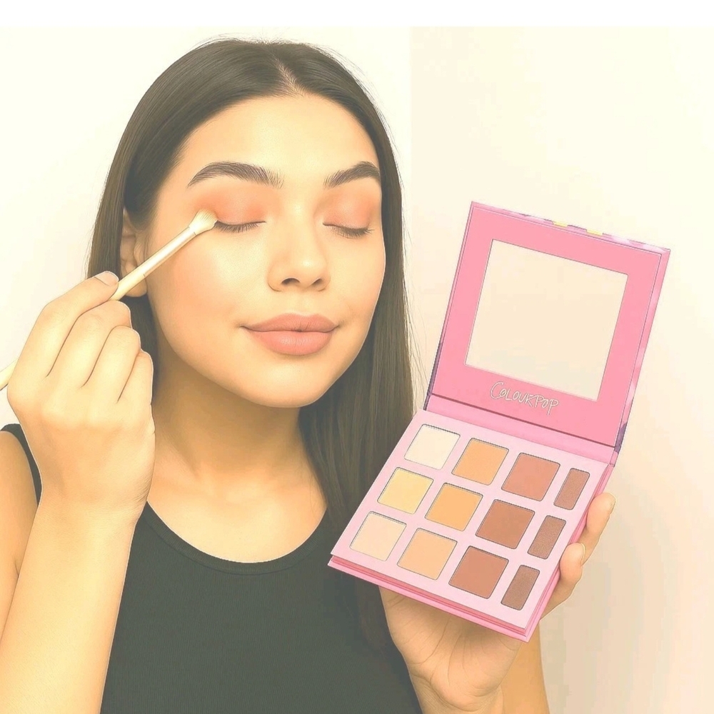 Pink Memory II Okalan Pink  12-Color Eyeshadow Palette | 0.42 Oz Makeup Shades